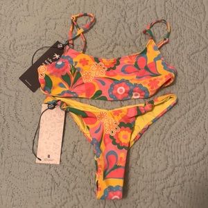 Blackbough bikini set small groovy garden